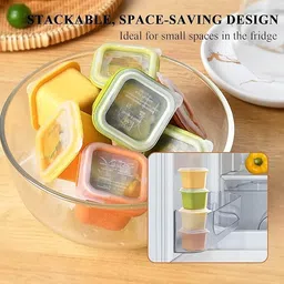 trujve 6pcs Ice Cube Mold Summer Ice Tray for Whiskey, Cocktails Multicolor Plastic Ice Cube Tray image 5