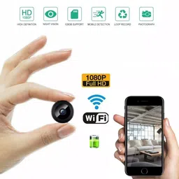 SROPX Baby Monitor MINI CAMERA | Smart Wireless Spy Cam | Full HD WiFi Spy Camera-image-6