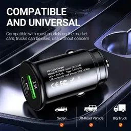 uniboss 40 W Qualcomm Certified Turbo Car Charger image 5