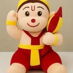 hellobear Cute Ganesh / Hanuman Ji Soft Toy Baby Toys For Gift - 28 cm image 2