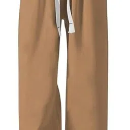 jexputi Men Graphic Print Brown Track Pants image 2