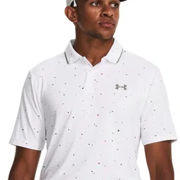 UNDER ARMOUR UA Iso-Chill Printed Verge Polo Collar Relaxed-Fit T-shirt-picture-40
