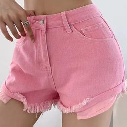 LULU & SKY Women Slim Fit High-Rise Cotton Shorts-picture-9
