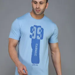 TQS Men Blue & canyon sunset Typography Printed Raw Edge T-shirt-image-34