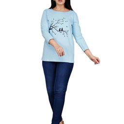 BAESD Floral Printed Cotton T-shirt-picture-39