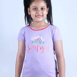 3PIN Girls Typography Printed Cotton T-shirt-picture-15
