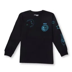 Gini and Jony Boys Graphic Printed Round Neck Long Sleeves Cotton T-shirt-picture-15