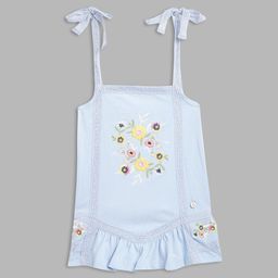 Blue Giraffe Girls Blue Printed Applique T-shirt-picture-42