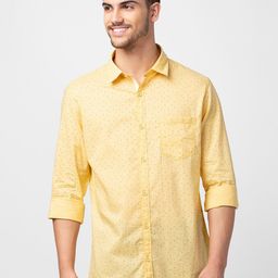 SPYKAR Men Plus Size Micro Ditsy Printed Casual Shirt-picture-14