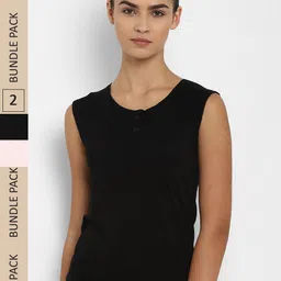 appulse Pack Of 2 Henley Neck Slim Fit Cotton T-shirt-picture-7