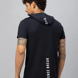 Globus Typography Printed Hooded Pure Cotton T-shirt-picture-12