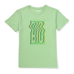 Gini and Jony Boys Green Typography T-shirt-picture-26