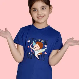NUSYL Girls Graphic Printed T-shirt-picture-39