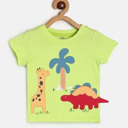 MINI KLUB Boys Printed Round Neck Cotton T-shirt-picture-14