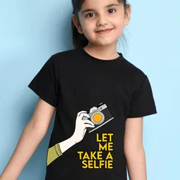 NUSYL Girls Typography Printed T-shirt-picture-46