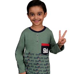 3PIN Boys Typography Printed Cotton T-shirt-picture-29