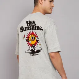 Imsa Moda Typography Printed Cotton T-shirt-picture-13