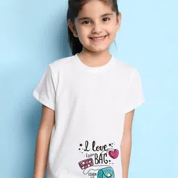 NUSYL Girls Printed Round Neck T-shirt-picture-56