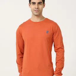 Masculino Latino Round Neck Regular Fit Cotton T-shirt-image-21