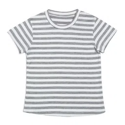 DOOR74 Kids Striped Cotton T-shirt-picture-18