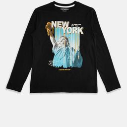 Pantaloons Junior Boys Printed Cotton T-shirt-picture-9