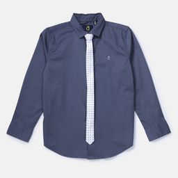 Gini and Jony Boys Long Sleeves Casual Shirt With Tie-picture-31
