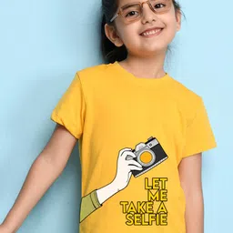 NUSYL Girls Printed Cotton T-shirt-picture-44