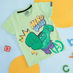 Pantaloons Baby Boys Hulk Printed Cotton T-shirt-picture-32