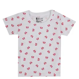 Bodycare Kids Girls Conversational Printed Cotton T-shirt-picture-31
