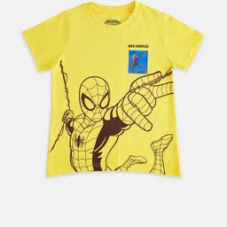 Pantaloons Junior Boys Spider Man Printed Casual T-shirt-picture-29