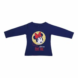 Bodycare Kids Girls Typography Printed Cotton T-shirt-image-14