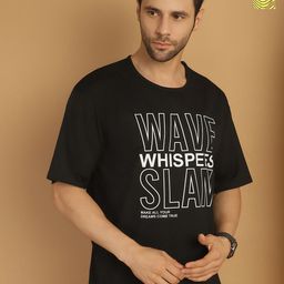 mack jonney VIMAL JONNEY Pack Of 2 Typography Printed Round Neck Cotton Oversized T-shirt-picture-17