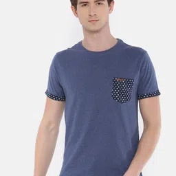 Steenbok Round Neck Slim Fit Cotton T-Shirt-picture-12