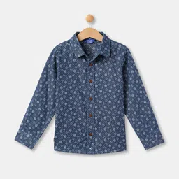 R&B Boys Ethnic Motifs Printed Cotton Casual Shirt-picture-13