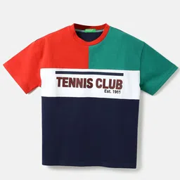 United Colors of Benetton Boys Colourblocked T-shirt-picture-42