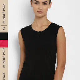 appulse Pack Of 2 Henley Neck Slim Fit Cotton T-shirt-picture-15