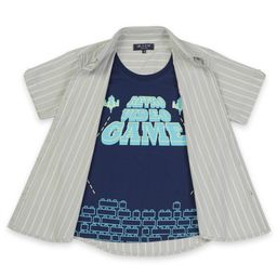 Gini and Jony Boys Striped Casual Shirt-picture-35