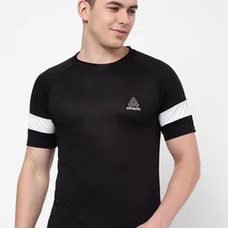 R&B Men Black Solid T-shirt-picture-24