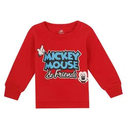 Bodycare Kids Girls Red Typography Printed Applique T-shirt-picture-54