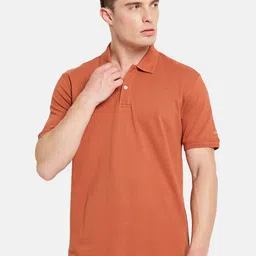 Octave Polo Collar Short Sleeveless Regular Fit Cotton T-shirt-picture-21