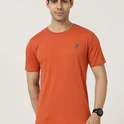 Masculino Latino Plus Round Neck Short Sleeves Cotton T-shirt-picture-23