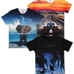 Wear Your Mind Boys Set of 3 Multicoloured Printed T-shirt-picture-40