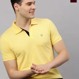 Lux Cozi Pack Of 2 Polo Collar Cotton Lounge T-shirts-picture-39