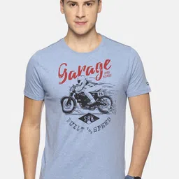 Steenbok Graphic Printed Slim Fit Cotton T-Shirt-picture-16