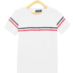 Rodzen Boys White Pure Cotton T-shirt-picture-29