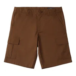 Allen Solly Junior Boys Mid-Rise Regular Fit Pure Cotton Cargo Shorts-picture-11