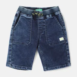 United Colors of Benetton Boys Mid-Rise Denim Shorts-image-50