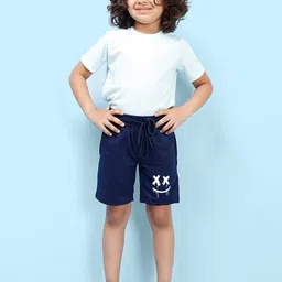 NUSYL Boys Mid-Rise Cotton Shorts-picture-48