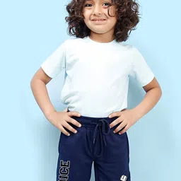 NUSYL Boys Graphic Printed Cotton Shorts-picture-46