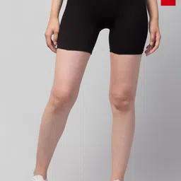 Apraa & Parma Girls Pack Of 2 Skinny Fit Pure Cotton Cycling Shorts-picture-22